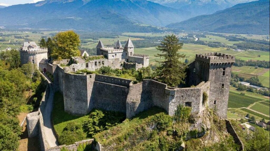 Miolan Castle in Savoie